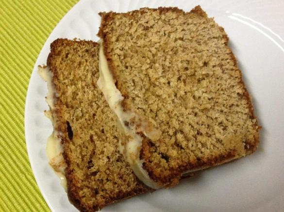 Bolo de Banana e Caramelo