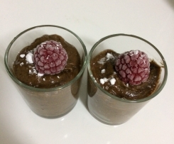Mousse de Chocolate, Abacate e Banana