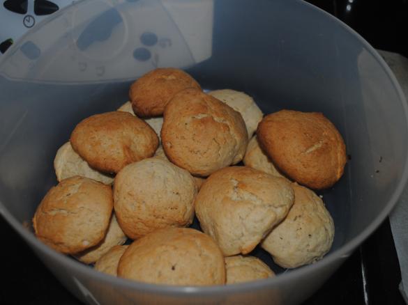 Bolinhos de limão e canela