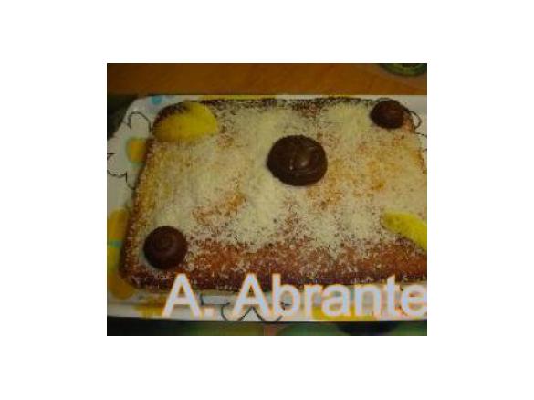 Bolo de côco e mascarpone