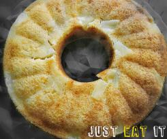 Bolo de iogurte com ananás