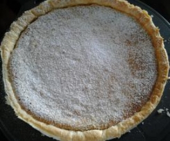 Tarte de Grão de bico e amêndoa