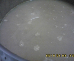 Sopa de ossos com legumes