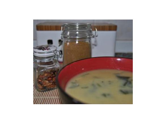 Sopa de Grão com Caril