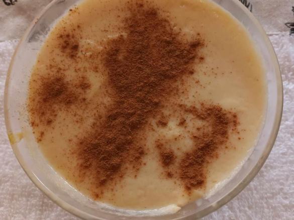 Leite creme saudável sem farinha