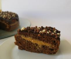 Bolo de Chocolate com recheio de leite condensado