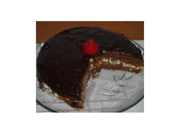Bolo de chocolate delicioso