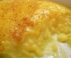Arroz doce - sem ovos (com custarda)