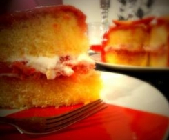 Bolo Fresco de Morangos