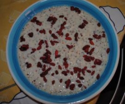 Batido de Aveia e Chia