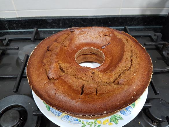 Bolo de Abóbora e canela