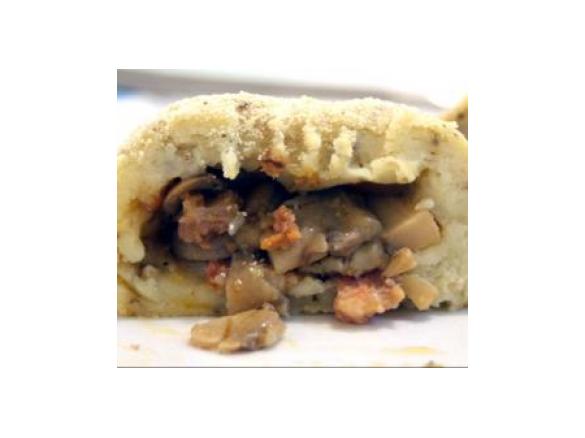 Bolinhas de Batata Recheadas com Cogumelos