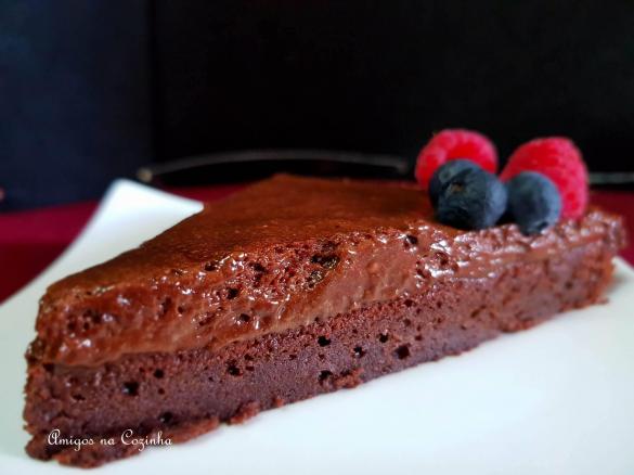 Bolo Mousse de Chocolate