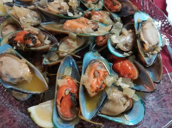 Mexilhões na Varoma