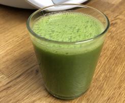 Sumo de ananás e espinafre