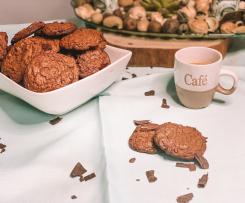 Cookies de chocolate saudáveis