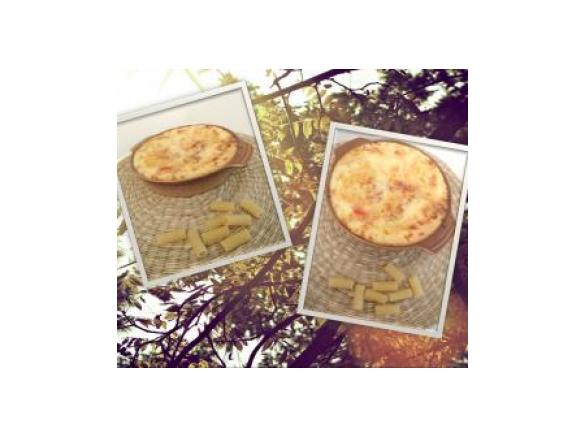 Macarrão com molho de queijo Ricotta