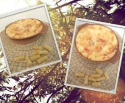 Macarrão com molho de queijo Ricotta