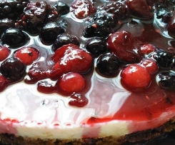cheese cake de frutos silvestres da Gi