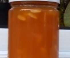 Compota de abóbora com pinhões