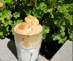 Leite com Espuma de café