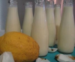 Iogurte líquido de limão