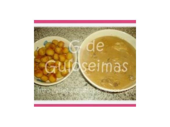 Franguinho com Cogumelos