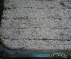 Barras de cereais de abricoque e de cerejas