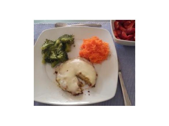 Hambúrgueres de Grão-de-Bico com caril