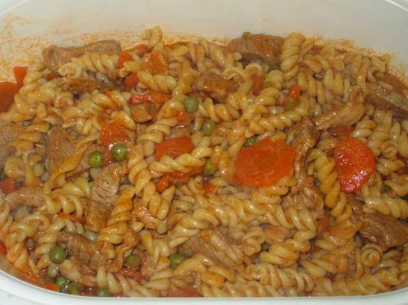 Febras com massa espiral