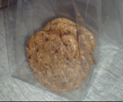 Bolachas de Chocolate, Côco e Canela