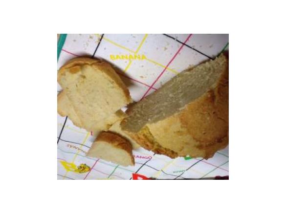 Pão de alho e manjericão 