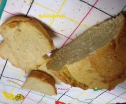 Pão de alho e manjericão 