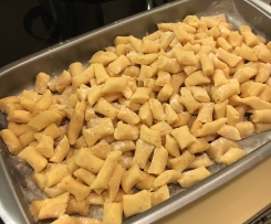 Variante Gnocchi de batata e cenoura (sem glúten)