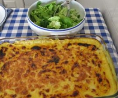 Bacalhau no tabuleiro com cenoura