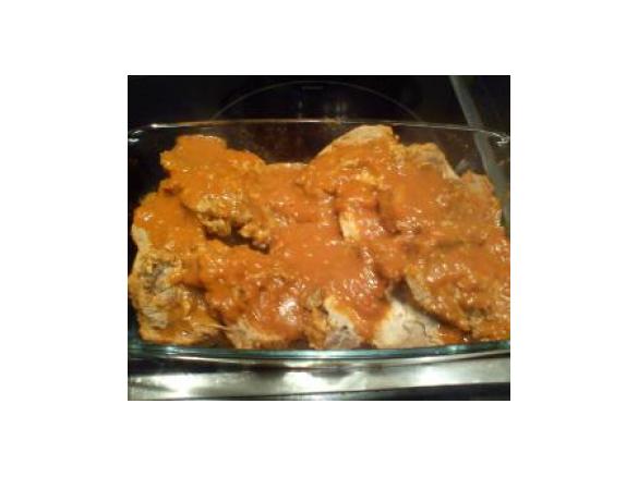 Lombo de porco na varoma com batatinhas