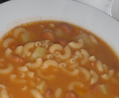 Sopa de feijão deliciosa( os miúdos adoram )