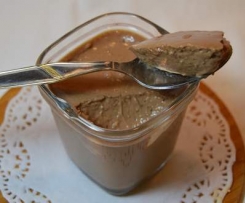 Iogurtes de soja de chocolate