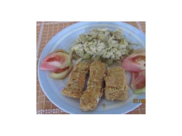 Nuggets frango saudáveis