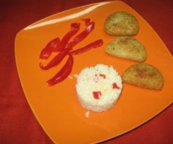 Rissóis com creme de pescada (e delícias)