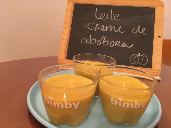 Leite creme de abóbora (sem lactose e sem glúten)