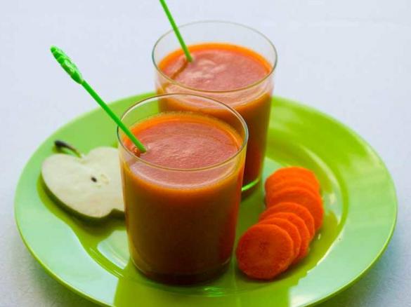 Sumo de Cenoura e Maçã