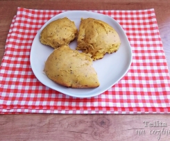 scones de abóbora