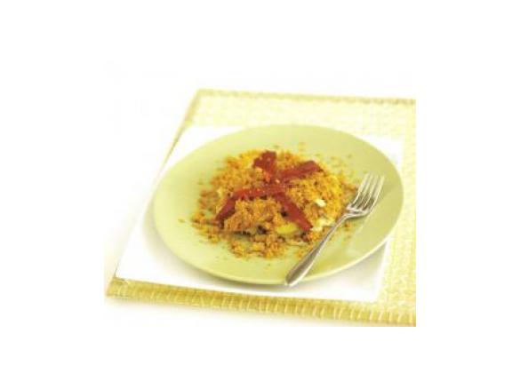 Bacalhau com Broa e Pimentos