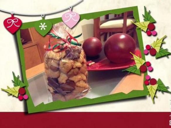 Bolachinhas de canela e limão