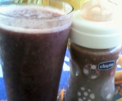 Variante Batido frutos vermelhos e aveia 