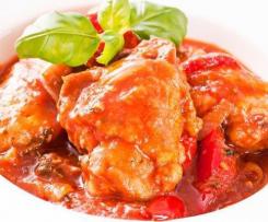 Frango com molho cremoso de tomate 🍅