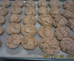 Bolinhos de cenoura com chocolate