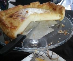 Tarte de nata e philadelphia