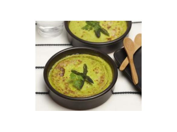 Créme brulée de espargos
